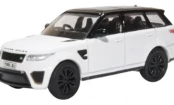 Land Rover Range Rover Sport SVR, weiss/schwarz, 1:76, Oxford
