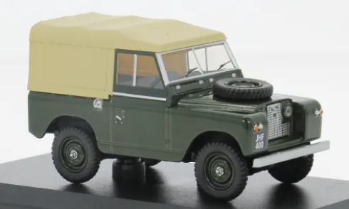 Land Rover Series II SWB Canvas, grün/beige, 1:43, Oxford