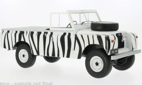 Land Rover Series II 109, weiss/schwarz, 1959, 1:18, MCG