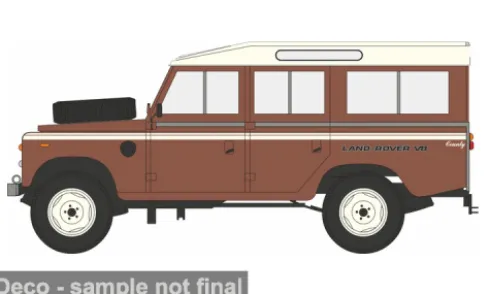 Land Rover Stage One V8, braun/beige, 1:76, Oxford