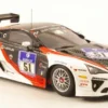 Lexus LFA, 24h Nürburgring, 2010, Gazoo Racing, #51, A.Hahne/J.Krumbach, 1:43, Ebbro