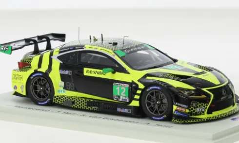 Lexus RC F GT3, IMSA, 24h Daytona, 2020, AIM Vasser Sullivan, #12, F.Montecalvo/T.Bell, 1:43, Spark