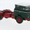LIAZ 706 SZM, dunkelgrün/dunkelrot, 1976, 1:87, Brekina