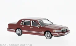 Lincoln Town Car, dunkelrot, 1991, 1:87, PCX87
