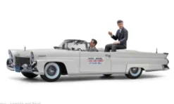 Lincoln Continental MKIII (John F. Kennedy in Oregon), weiss, 1960, 1:18, Sun Star