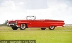 Lincoln Continental MKIII, rot, 1958, 1:18, Sun Star