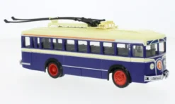 LK 2 Trolleybus, dunkelblau/hellgelb, 1:43, SpecialC.-134