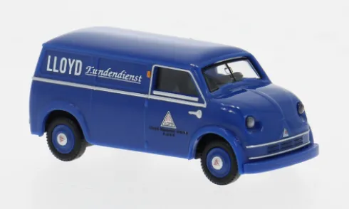 Lloyd LT 500, blau, 1952, 1:87, Wiking