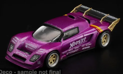Lotus Elise Pandem, violett, 1:64, Pop Race