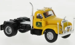 Mack B 61, gelb, 1953, John Deere, 1:87, Brekina