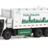Mack LR Electric Rear Loader Refuse Truck, weiss/Dekor, 2021, 1:64, Greenlight