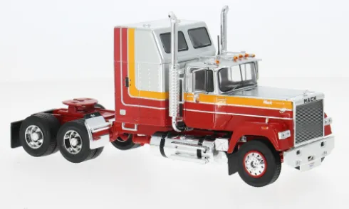 Mack Superliner Magnum, silber/rot, 1985, 1:43, IXO