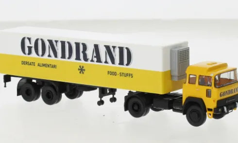 Magirus 310 D 16 Kühlkoffer-SZ, 1974, Gondrand, 1:87, Brekina