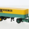Magirus 310 D 16 PP-Sattelzug, 1974, Schenker, 1:87, Brekina