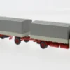 Magirus 235 D, grau/rot, 1963, 1:87, Wiking