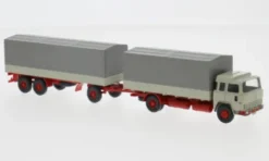 Magirus 235 D, grau/rot, 1963, 1:87, Wiking
