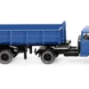 Magirus Deutz Hinterkippersattelzug, blau, 1:87, Wiking