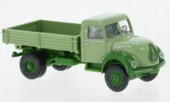 Magirus Pritschenkipper, hellgrün, 1957, 1:87, Wiking