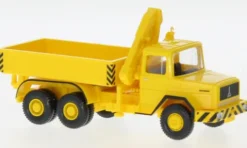 Magirus Schwerlastzugmaschine, gelb, 1970, 1:87, Wiking