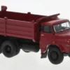 MAN 26.280 DHAK, dunkelrot/schwarz, 1972, 1:87, Brekina