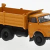 MAN 26.280 DHAK, orange/schwarz, 1972, 1:87, Brekina