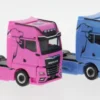 MAN 2er-Set eTGX GX, blau/pink, 1:87, Herpa
