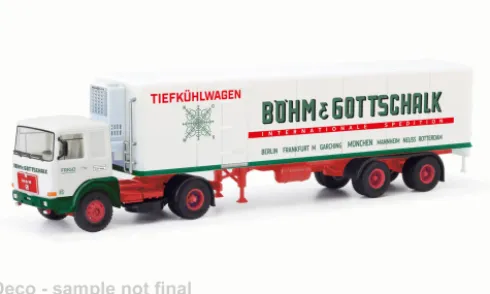 MAN F8, Böhm & Gottschalk, 1:87, Herpa / Modellbau Schwarz