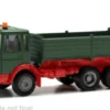 MAN F8, dunkelgrün/rot, 1:87, Herpa