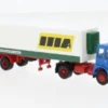 MAN F7 Koffer-SZ, 1970, ITIA Sped (RO), 1:87, Brekina