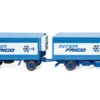 MAN Kühlkofferlastzug, 1972, Inter Frigo, 1:87, Wiking