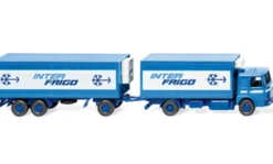 MAN Kühlkofferlastzug, 1972, Inter Frigo, 1:87, Wiking