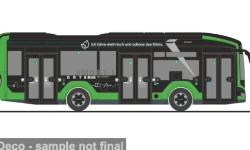 MAN Lion s City 10 E, Loacker Tours - Ortsbus am Kumma (A), 1:87, Rietze