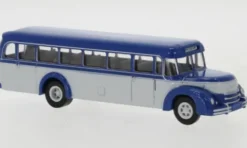 MAN MKN Rundhauber blau/weiß, blau/hellgrau, 1952, 1:87, Brekina