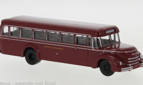 MAN MKN Rundhauber der DB, 1952, Deutsche Bundesbahn, 1:87, Brekina