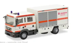 MAN TGL 08 GW-SAN, Die Johanniter Cottbus/Bevölkerungsschutz, 1:87, Herpa