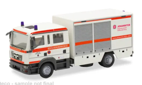 MAN TGL 08 GW-SAN, Die Johanniter Cottbus/Bevölkerungsschutz, 1:87, Herpa