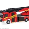 MAN TGM CC Drehleiter, Feuerwehr, 1:87, Herpa