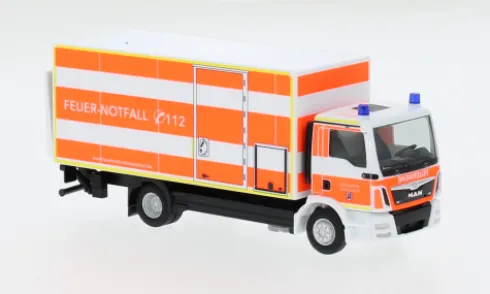 MAN TGM, Feuerwehr Düsseldorf, 1:87, Herpa