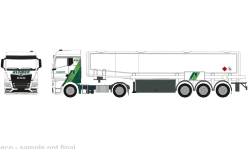 MAN TGX GM, Kloiber, 1:87, Herpa
