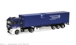 MAN TGX GM, THW Hamburg, 1:87, Herpa