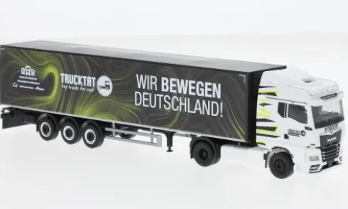 MAN TGX GM, Trucktat / Wir bewegen Deutschland, 1:87, Herpa