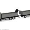 MAN TGX GN, grau/gelb, 1:87, Herpa