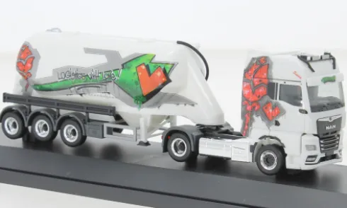 MAN TGX GX, Denkinger, 1:87, Herpa