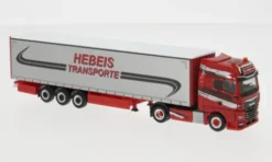 MAN TGX GX, Hebeis Transporte, 1:87, Herpa