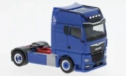 MAN TGX GX Individual, blau, 1:87, Herpa