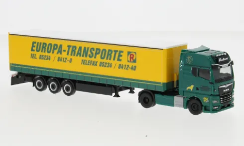 MAN TGX GX, Rubart Europa-Transporte, 1:87, Herpa