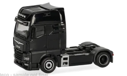 MAN TGX GX, schwarz, 1:87, Herpa