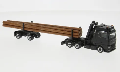 MAN TGX GX, Walter Holztransporte, 1:87, Herpa