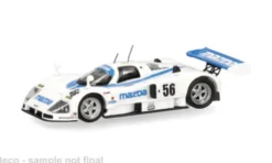 Mazda 787B, weiss/hellblau, #56, 1:87, Micro City 87