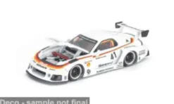 Mazda RX7 (FD3S), weiss/Dekor, 1:64, Pop Race